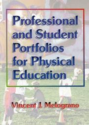 Cover of: Professional and student portfolios for physical education by Vincent Melograno