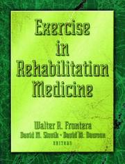 Cover of: Exercise in rehabilitation medicine