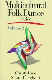 Cover of: Multicultural folk dance guide by Lane, Christy.
