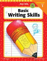 Cover of: Basic Writing Skills, Grade 1 (Basic Writing Skills)