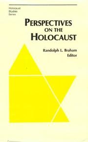 Cover of: The Hungarian Jewish catastrophe: a selected and annotated bibliography