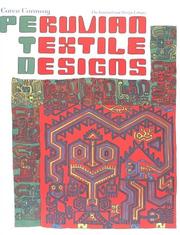 Cover of: Peruvian Textile Designs (International Design Library)