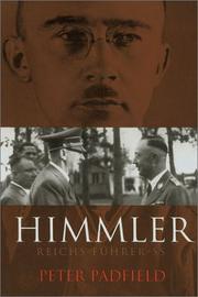Cover of: Himmler by Peter Padfield