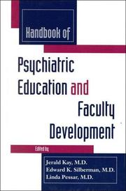 Cover of: Handbook of psychiatric education and faculty development