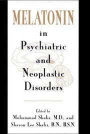 Cover of: Melatonin in psychiatric and neoplastic disorders