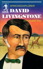 Cover of: David Livingstone by John Tiner