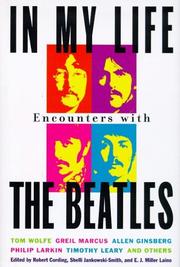 Cover of: In my life: encounters with the Beatles