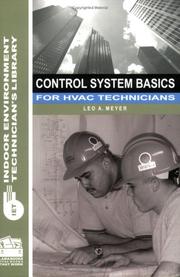 Cover of: Control System Basics for HVAC Technician's (Indoor Environment Technician's Library)