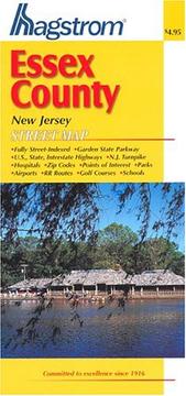 Cover of: Essex County Nj Map