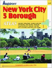 Cover of: New York City 5 Borough Atlas (Hagstrom New York City Five Borough Atlas)