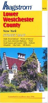 Cover of: Hagstrom Lower Westchester County, NY Street Map