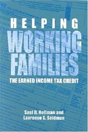 Cover of: Helping Working Families by Saul D. Hoffman, Laurence S. Seidman