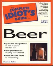 Cover of: Complete Idiot's Guide To Beer (The Complete Idiot's Guide) by Stuart A. Kallen