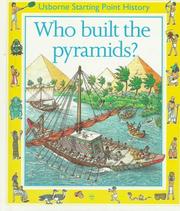 Cover of: Who Built the Pyramids? by Jane Chisholm, Struan Reid