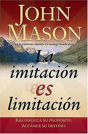Cover of: La imitacion es limitacion