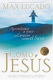 Cover of: Como Jesus by Max Lucado