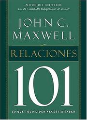 Cover of: Relaciones 101