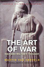Cover of: The Art of War by Martin van Creveld, Martin van Crevald