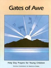 Cover of: Gates of awe: holy day prayers for young children