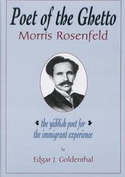 Cover of: Poet of the Ghetto: Morris Rosenfeld