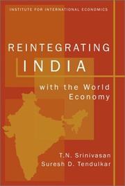Cover of: Reintegrating India with the World Economy