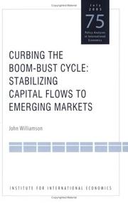 Curbing the Boom-Bust Cycle by John Williamson