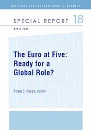 Cover of: The Euro at Five: Ready for a Global Role
