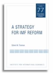 Cover of: A strategy for IMF reform