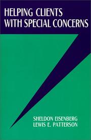 Cover of: Helping Clients With Special Concerns