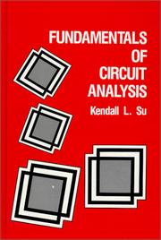 Cover of: Fundamentals of circuit analysis