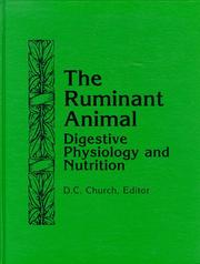 Cover of: The Ruminant Animal  by D. C. Church
