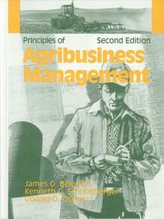 Cover of: Principles of agribusiness management | James G. Beierlein
