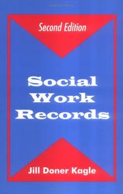 Cover of: Social Work Records by Jill Doner Kagle