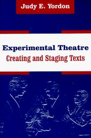 Cover of: Experimental Theatre: Creating and Staging Texts