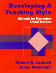 Cover of: Developing a Teaching Style | Robert D. Louisell