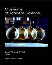 Cover of: Museums of Modern Science: Nobel Symposium 112 (Archives of the Nobel Museum 1) (Archives of the Nobel Museum 1)