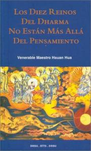 Cover of: Los diez reinos del Dharma no están más allá del pensamiento