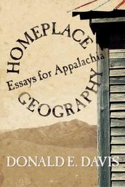Cover of: Homeplace Geography: Essays for Appalachia