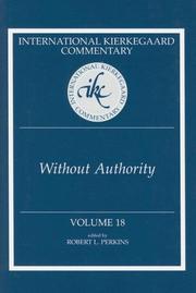 Cover of: Without Authority (International Kierkegaard Commentary)