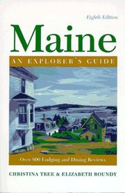 Cover of: Maine - An Explorer's Guide: An Explorer's Guide (8th ed)