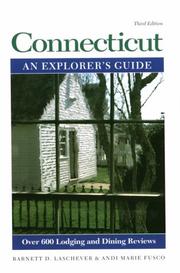 Cover of: Connecticut: An Explorer's Guide (3rd Edition)