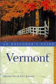 Cover of: Vermont: An Explorer's Guide