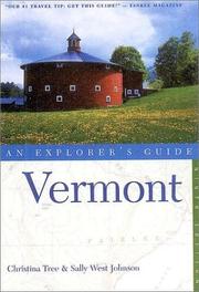 Cover of: Vermont by Christina Tree, Sally W. Johnson