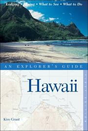 Cover of: Hawaii: An Explorer's Guide