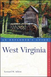 Cover of: West Virginia: An Explorer's Guide (Explorer's Guides)
