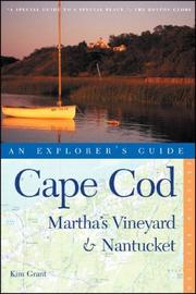 Cover of Cape Cod, Martha's Vineyard & Nantucket