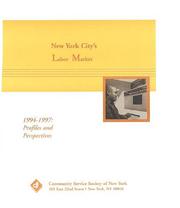 Cover of: New York City's labor market, 1994-1997 by Mark Levitan
