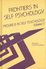 Cover of: Frontiers in Self Psychology by Arnold Goldberg