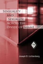 Cover of: Sensuality and Sexuality Across the Divide of Shame (Psychoanalytic Inquiry Book)