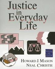 Cover of: Justice in Everyday Life: A Study of the United Methodist Social Principles